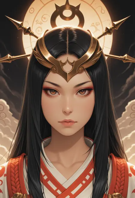 Amaterasu from Smite [IllustriousXL]