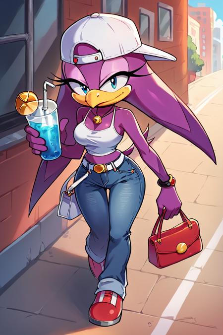 wave the swallow, an avian from the sonic (series), beak