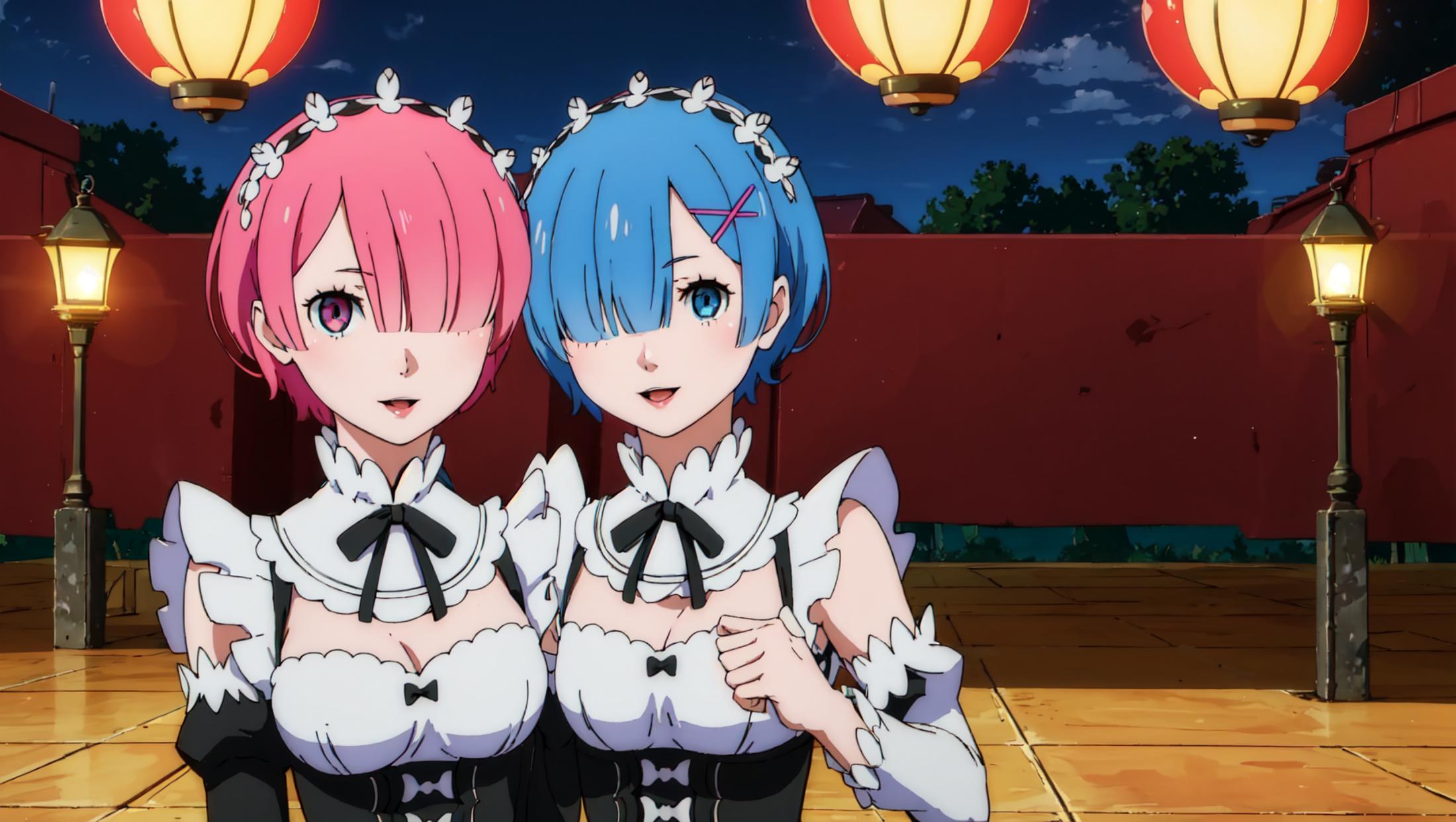 Ram & Rem (re:zero) image by HC94