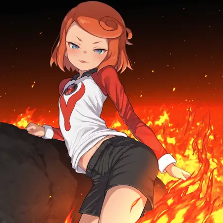 Inazuma Eleven - Hasuike An (Rean / Lean) / イナズマイレブン - 蓮池 杏 (レアン)