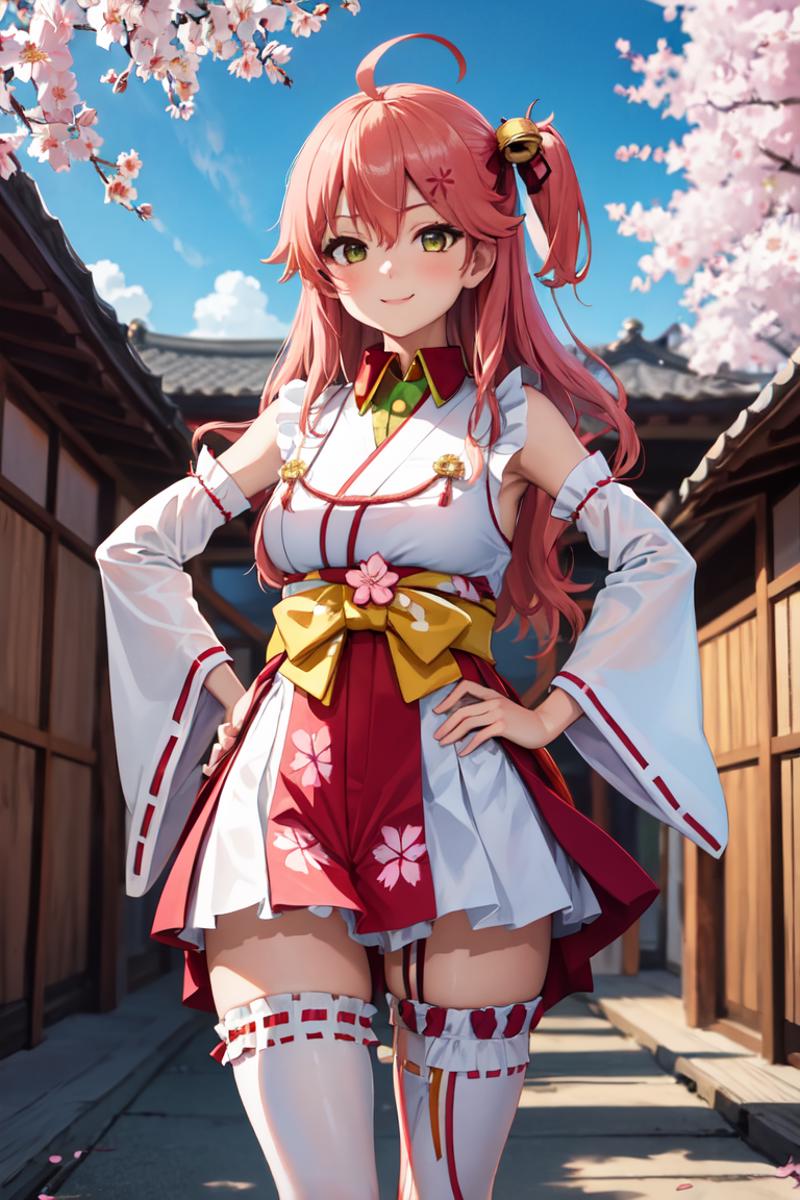 Sakura Miko (6+ Outfits) | Hololive image by ChameleonAI