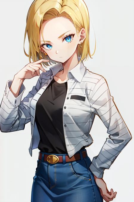 Android 18 (Dragon Ball) LoRA - one, Stable Diffusion LoRA