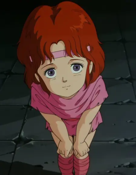 Lin from Hokuto no Ken / Fist of the Northen Star (1986).