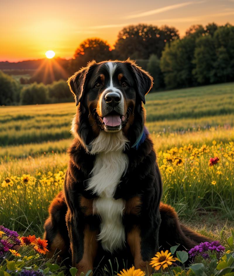 Bernese Mountain Dog image by zerokool