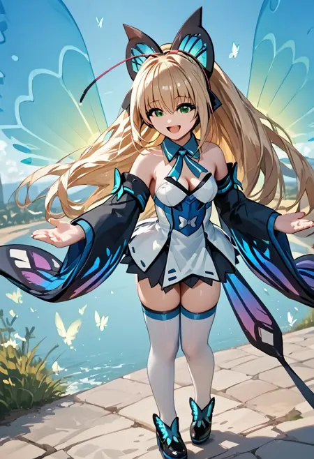 V.Lumen(Morpho) -A Collection of Game Characters from "Azure Striker Gunvolt" & "Luminous Avenger iX" series -