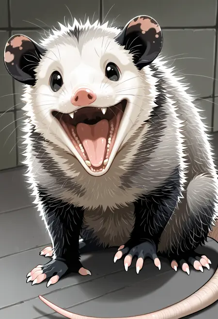 Illustrious Animals - Opossum