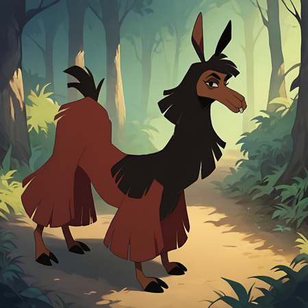 llamas (the emperor's new groove / new school) [commission] v1.0