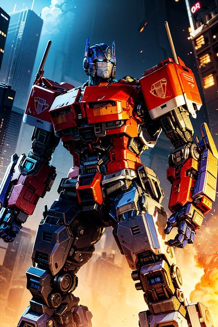 SXZ Optimus Prime [ Transformers ] - sxz-optimus, Stable Diffusion LoRA