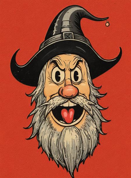 whimsical_rubberhose_style_illustration_of_moondog_wizard_whitebeard_head_making_a_silly_face__open_mouth_with_his_tounge_out__solid_red_background__isolated_head_-photoshop__video_game__536420314.png