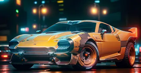 Cyberpunk Vehicles