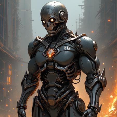 BLUE_mk4_angel_FLUX_01 (robotic body, cyborgs and mecha angels) V4