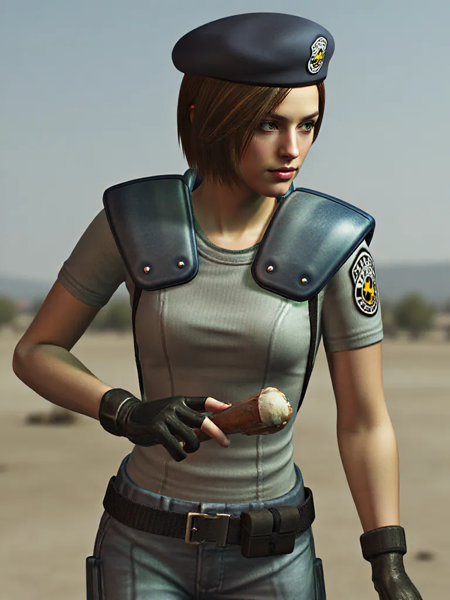 Jill Valentine 吉尔瓦伦汀 Flux1 Kontext Lora v1.0