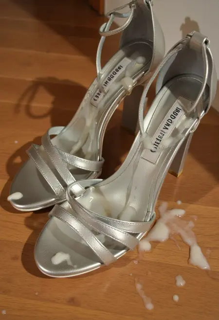 Cum Soaked Heels / Cum on Shoes / Foot Fetish Flux