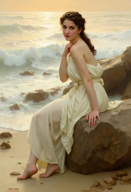 William-Adolphe Bouguereau art style (FLUX)