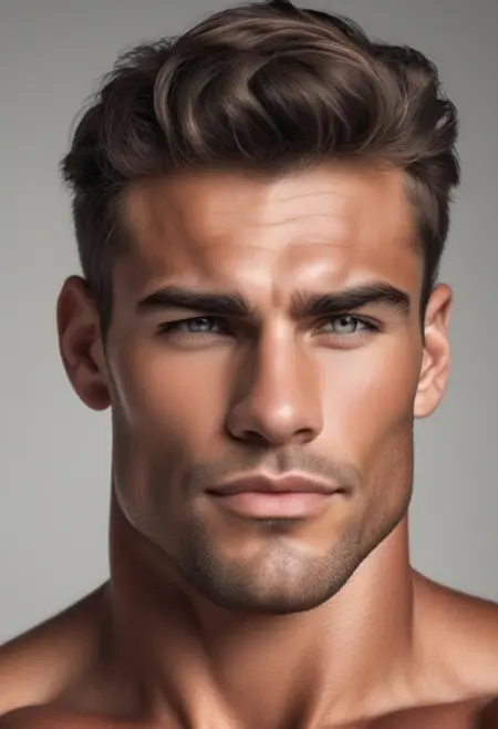 Handsome Male Model - Masculinity Slider