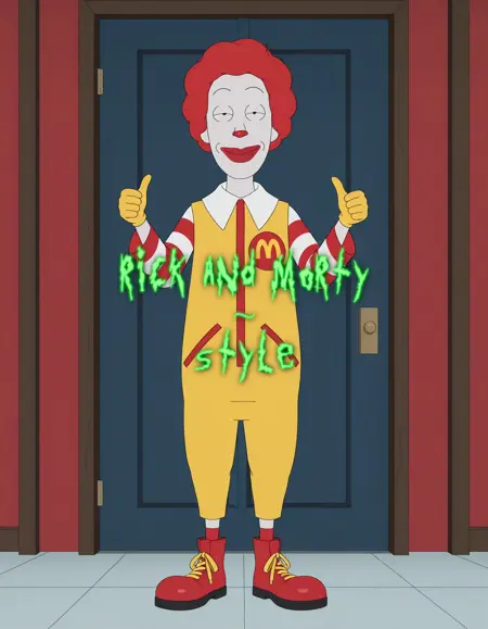 Rick and Morty - Style - IL