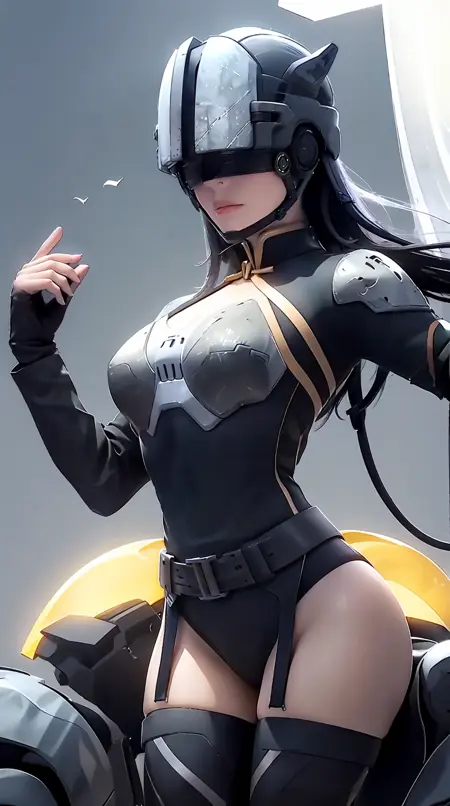 激萌ai 荷光者服装泛化 灵笼御姐