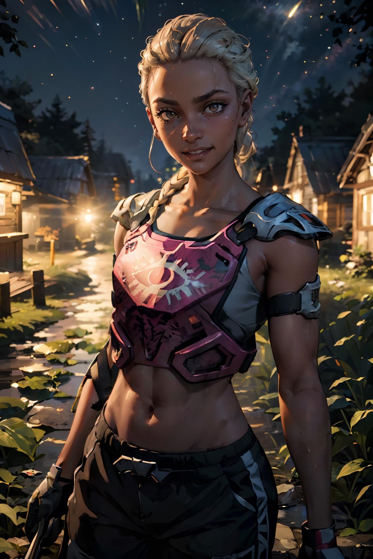 Lou from Far Cry New Dawn image by wikkitikki