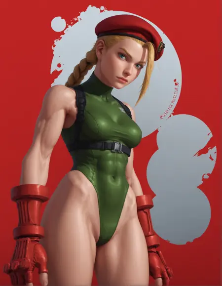 Cammy White 3D model from Street Fighter V (Pony)