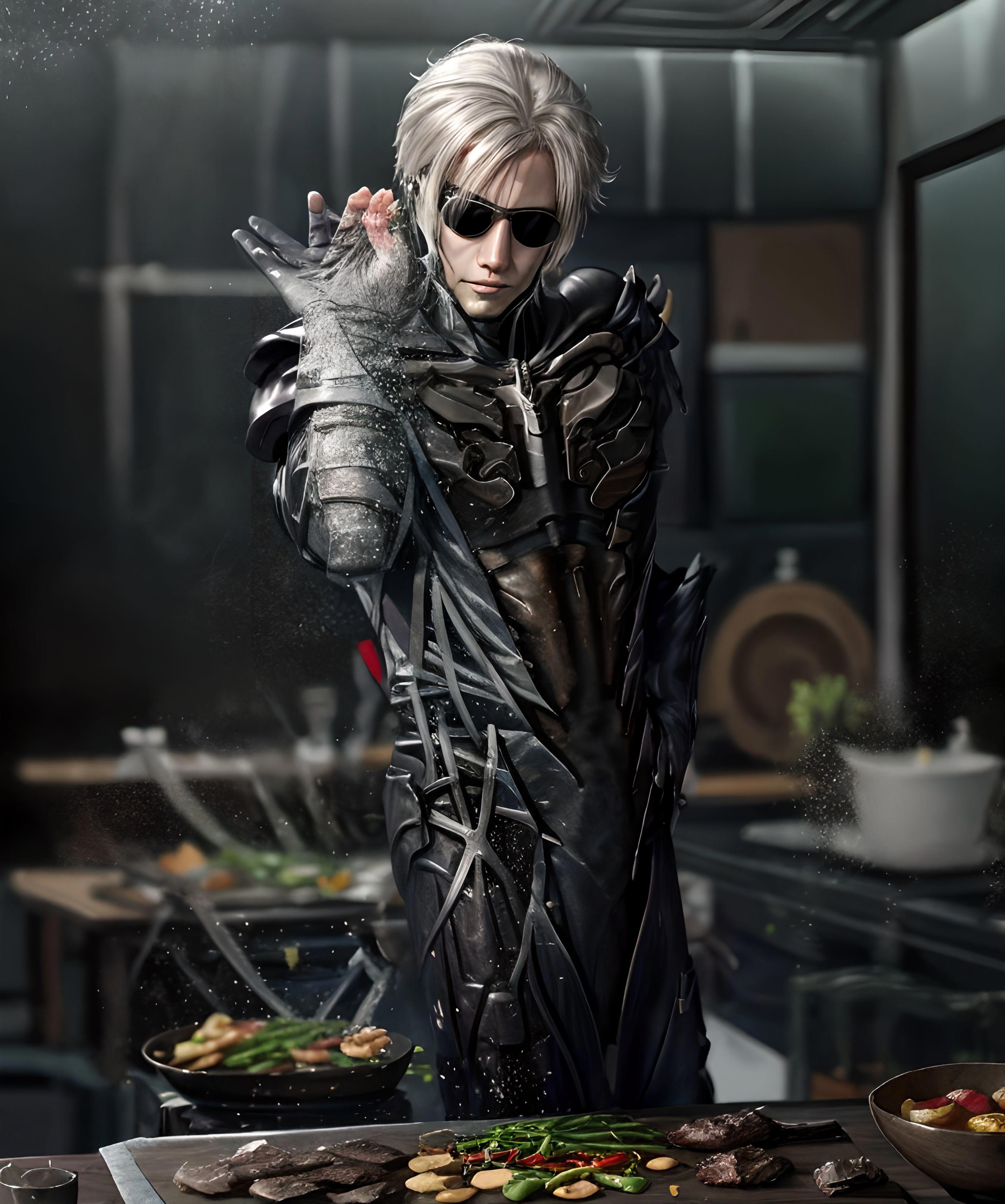 Salt Bae Meme | Concept LoRA image by dttiger