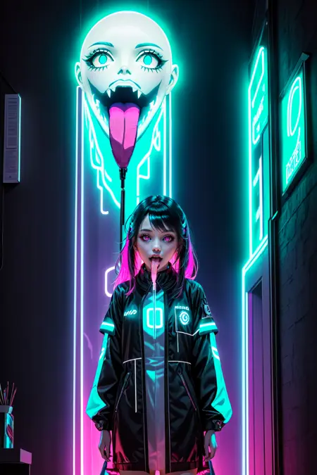Long tongue Ghost|怪物志-吊死鬼|长舌鬼