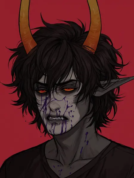 Gamzee Makara - Homestuck - Updated to SDXL Illustrious