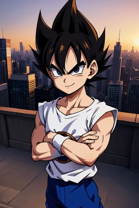 youngvegeta, looking at viewer, black hair, 1boy, male focus, black eyes, spiked hair youngvegeta, blush, black hair, gloves, 1boy, male focus, horns, teeth, black eyes, cosplay, animal print, spiked hair, clenched teeth, crossdressing, male child, tiger print youngvegeta, blush, shirt, black hair, 1boy, ribbon, school uniform, tail, male focus, bag, black eyes, red ribbon, backpack, aged down, spiked hair, instrument, music, randoseru, male child, playing instrument, monkey tail, recorder youngvegeta, looking at viewer, black hair, 1boy, male focus, black eyes, spiked hair, male child