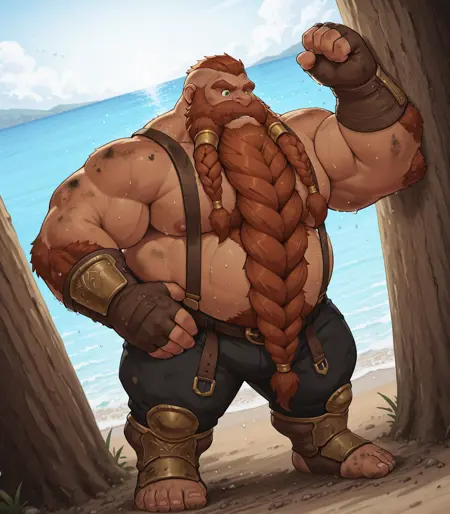 Dwarven Epic Beard v3 - Kingbraid