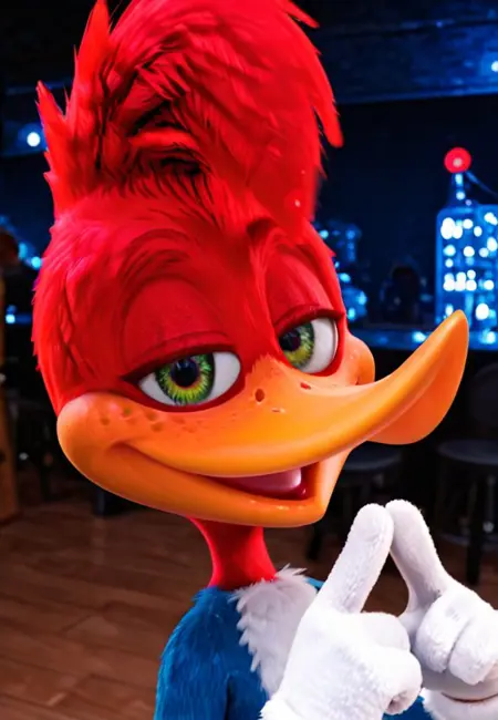 Woody Woodpecker (Movie model)