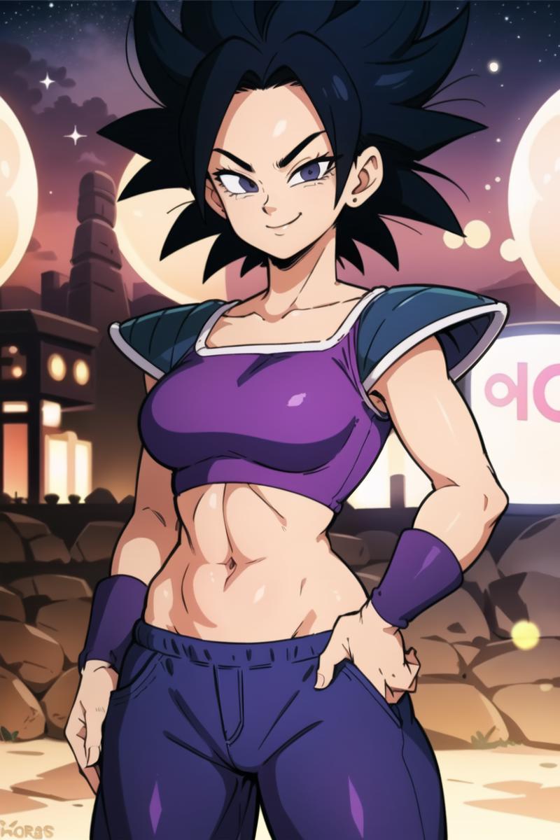 Caulifla + Super Saiyan 4 Form + SDXL & SD1.5 (Dragon Ball Super) image by CitronLegacy