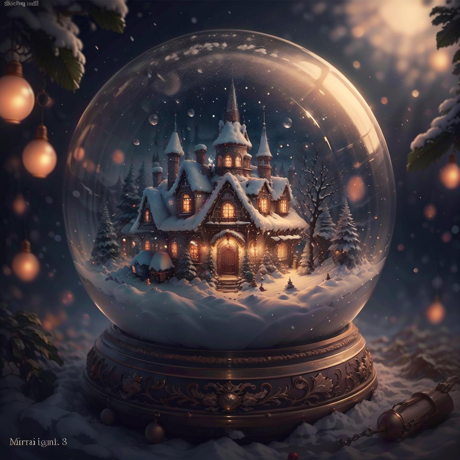 Christmas crystal ball image by norfleetzzc