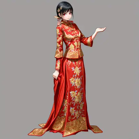 中国风_类婚服_Chinese Style_Weddingdress-Like clothes