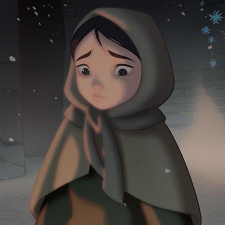 Unnamed Girl [ The Little Match Girl / Disney ] [ PXL / illustrious ] by Leaf v1.0 : Pony