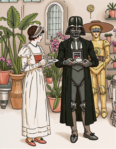 Kate Greenaway Style FLUX