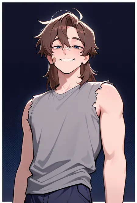 Michael Afton / Foxy Bro -- FNAF / Five Nights at Freddy's illust