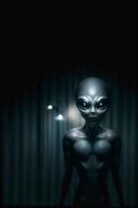 cinematic film still two grey-alien standing in dark bedroom at night in front of window, moon light, night time <lora:grey-alien-v1:1> <lora:LowRA:0.8> . shallow depth of field, vignette, highly detailed, high budget Hollywood movie, bokeh, cinemascope, moody, epic, gorgeous, film grain, grainy