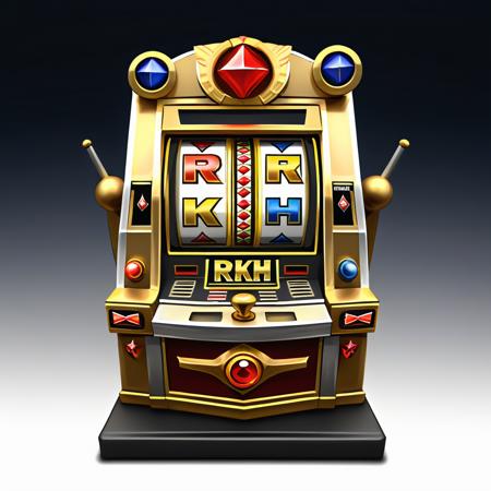 masterpiece, rank game icon,8k, <lora:rankgameicon_Hap_XL:1.6>, slotmachine icon set book of rahï¼