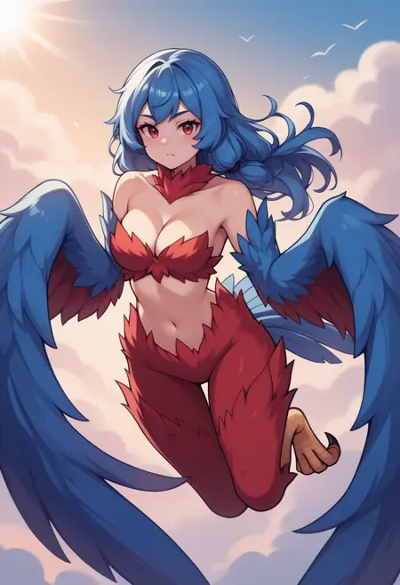 [IllustriousXL v0.1 LoCon] Harpy | Terraria