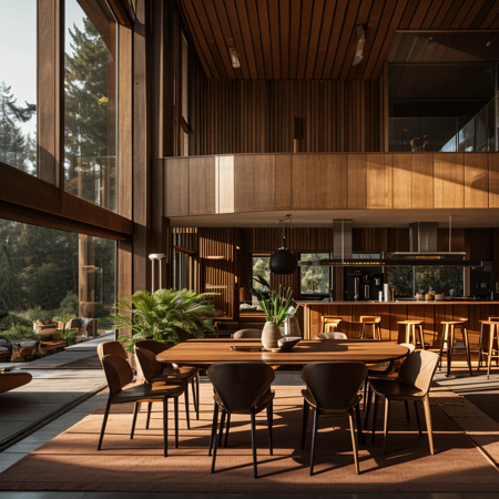 AIDVN_Interior_Mid-Century Modern style (Multi-room) v1.0