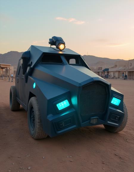 Vehicle 01 — Armored Battle Car V1 Flux