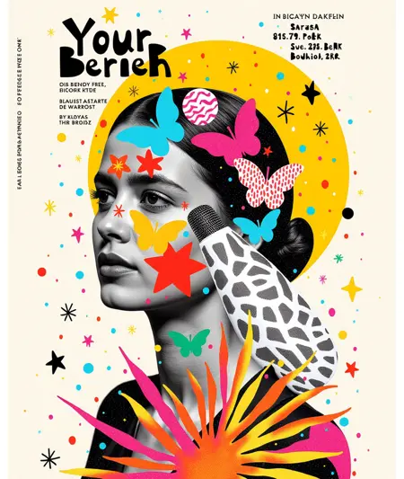Modern Art & Collage Art - Advertisement Graffiti