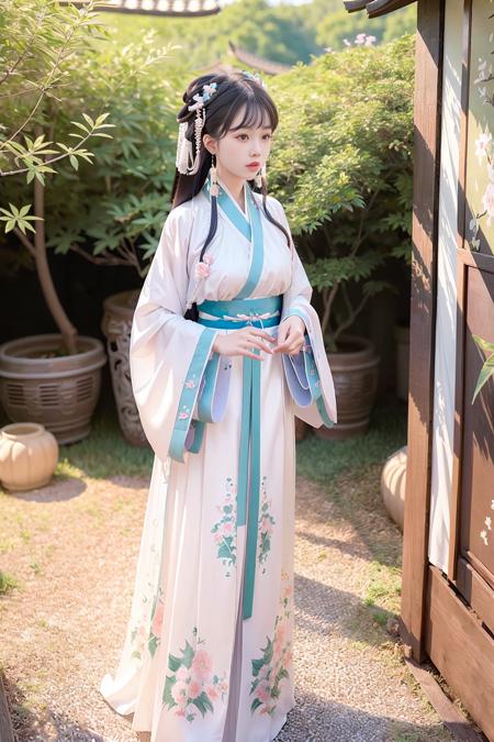 (8k, best quality, masterpiece:1.2), (realistic, photo-realistic:1.2),<lora:hanfu2.0:1>, jin, (Hanfu, jin, Jin Dynasty, Jin clothing:1.2)