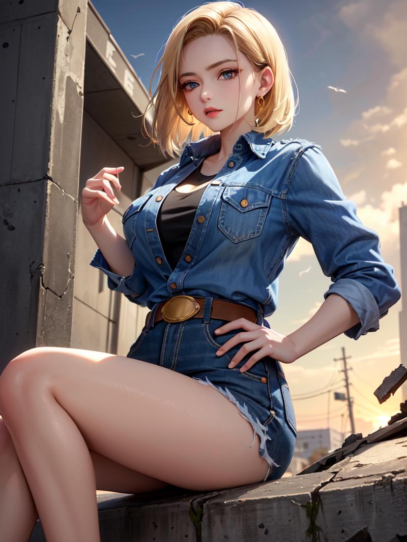 Android 18 (Dragon Ball) image by 38525903694