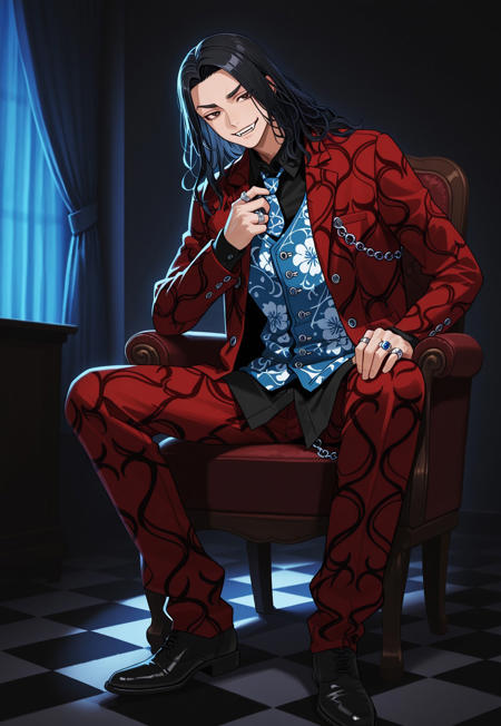 Heart Print Suit - Clothing Illustrious V1