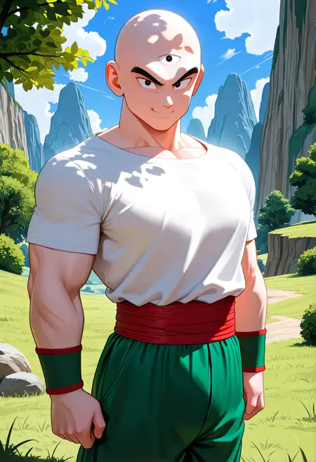 Tien/Tenshinhan/天津飯 - Dragon Ball | Illus Character