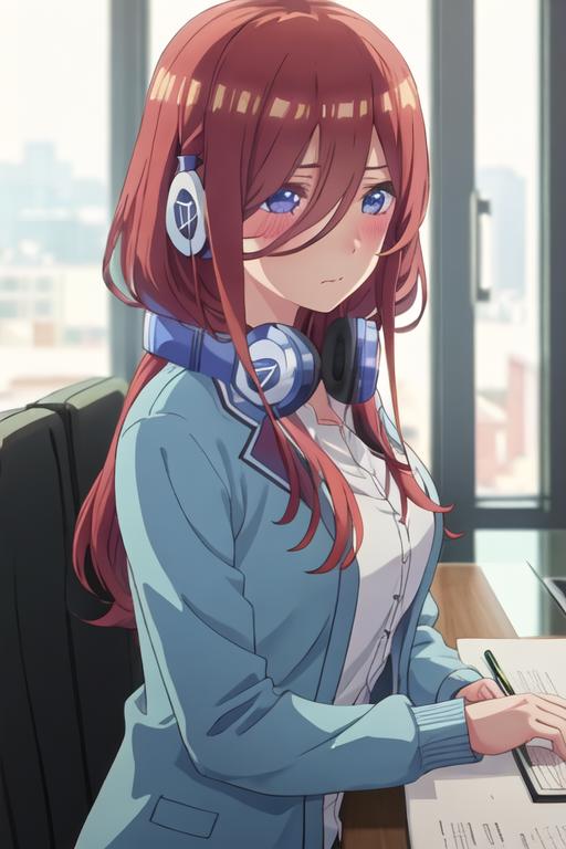 Nakano Miku (Gotoubun no Hanayome) image by narugo1992