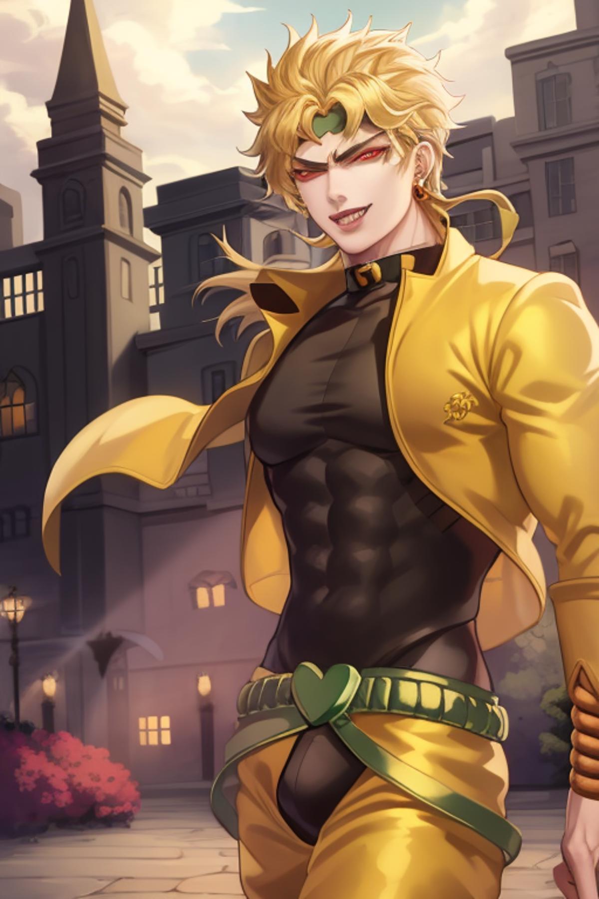 dio brando, jojo's bizarre adventure'', Stable Diffusion