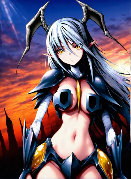 ゼットン zetton 杰顿 | ウルトラ怪獣擬人化計画 feat.POP kaiju girls 奥特怪兽拟人化计划 | ウルトラシリーズ ultraman ultra series 奥特曼系列 [NoobAI]