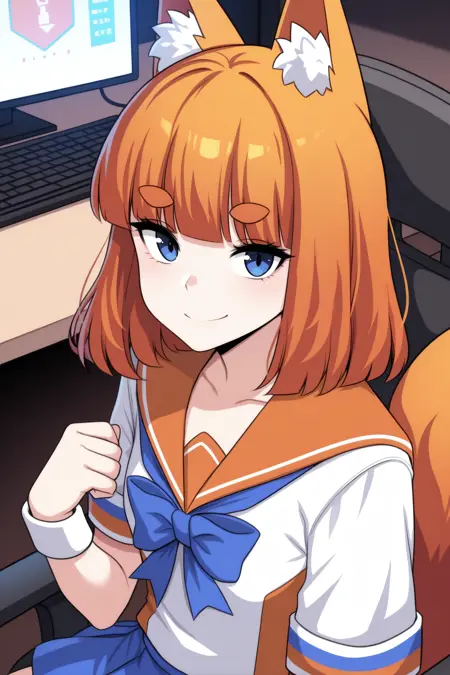 Firefox-chan (Merryweather) SDXL LoRA [Illustrious]