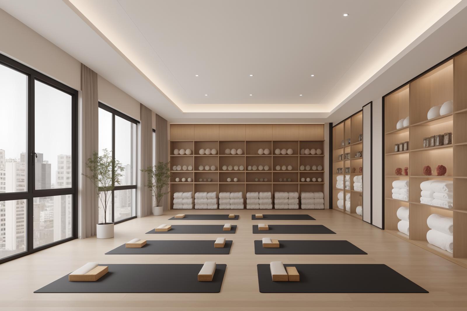 YOGA STUDIO！瑜伽工作室 image by Johnny_AI